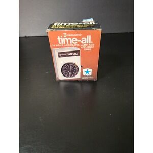 Vintage Intermatic Time-All D111 24 Hour Automatic Lamp Appliance Timer USA Made